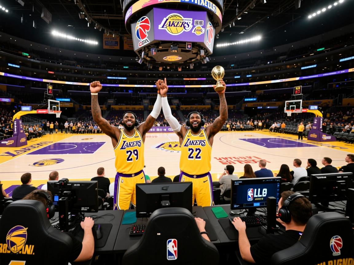 湖人队主场取得关键胜利,晋级总决赛 第2张