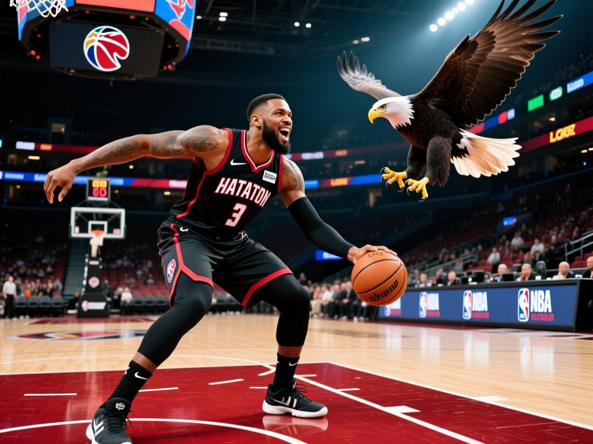 猛龙大胜老鹰，队长带头砍下神勇数据  第2张